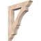Ekena Millwork Balboa Traditional Smooth Bracket, Douglas Fir, 5 1/2"W x 34"D x 42"H BKT06X34X42BOA01SDF - alternate 1